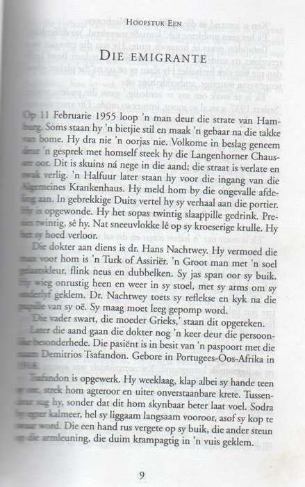 DOMEIN VAN GLAS - HENK VAN WOERDEN , VERTAAL DEUR ANTJIE KROG (1 STE UITGAWE 2000)