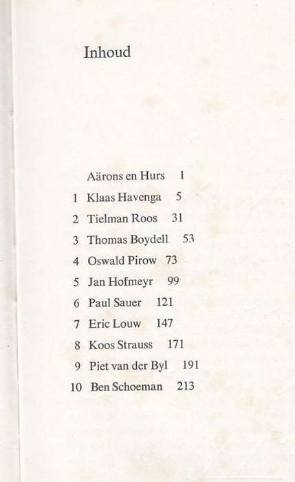 10 POLITIEKE LEIERS - PIET MEIRING  (1 STE UITGAWE 1973)