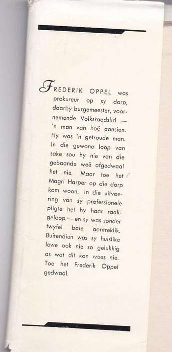 DIE DWALING VAN FREDERIK OPPEL - JAN SCANNELL (OUD)