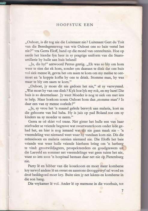 DIE EERSTE LUITENANT - DOROTHEA MOLLER-MALAN (1969)