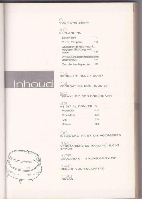 VOETSPORE KOOKBOEK - JOHAN BADENHORST (1 STE UITGAWE 2007)