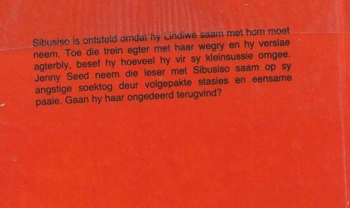 OPSKUD, SIBUSISO! - JENNY SEED (1 STE UITGAWE 1988)