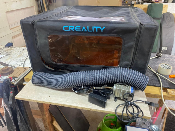 Ortur 10w laser engraver and enclosure