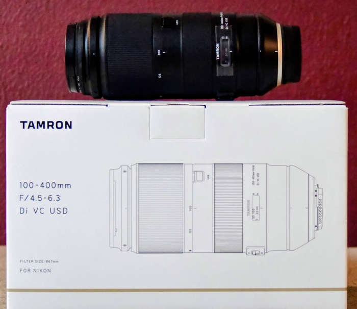 Tamron 100-400mm f4.5-6.3 Di VC USD - Nikon F mount