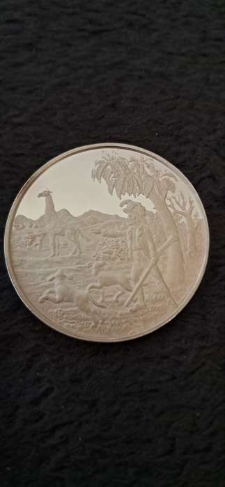 Silver Pioneers of Southern Africa Francois Le Valliant coin
