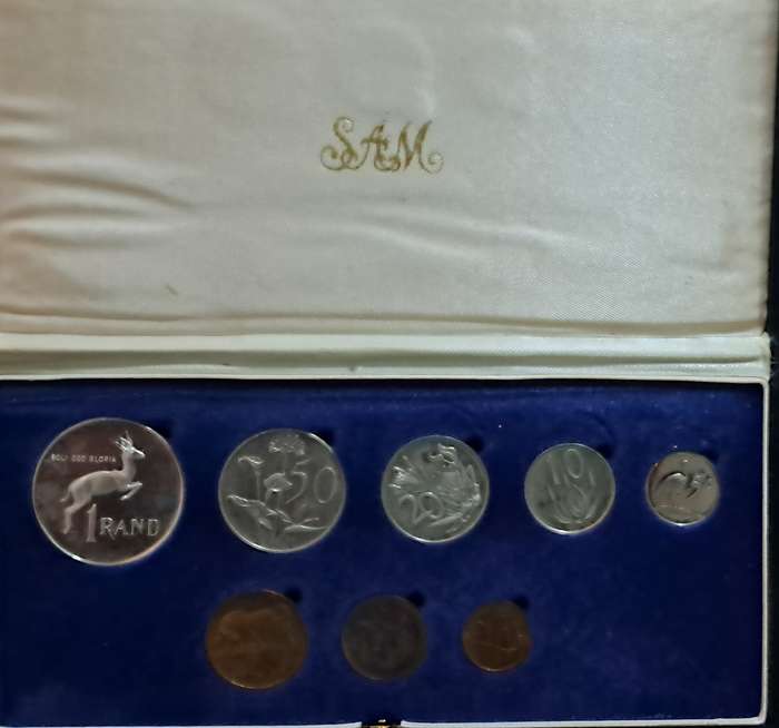 1983 Proof set with Silver 1 Rand