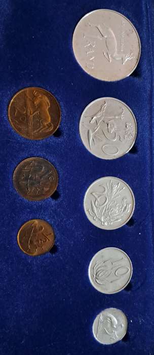 1983 Proof set with Silver 1 Rand