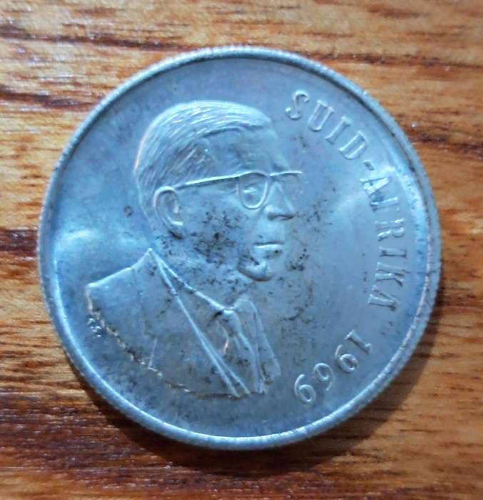 1969 Silver Proof 1 Rand