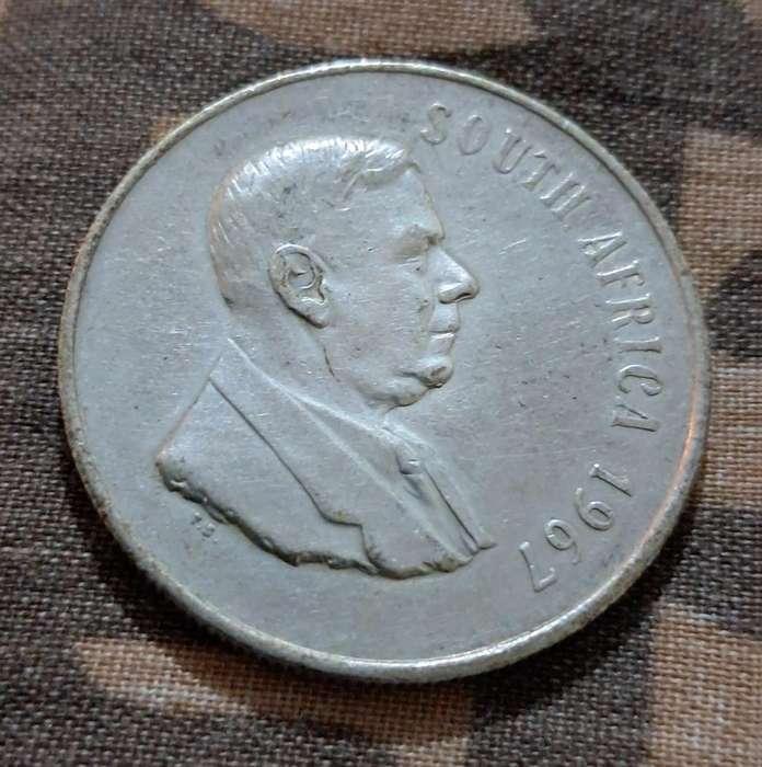 1967 Uncirculated Silver 1 Rand