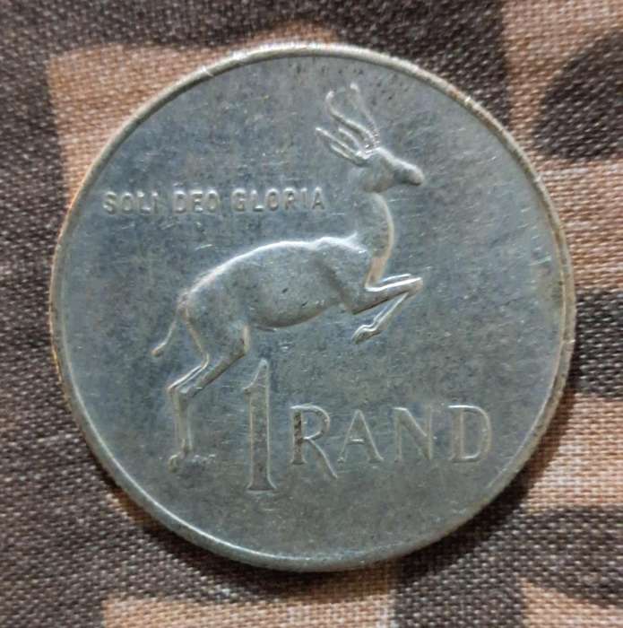 1967 Uncirculated Silver 1 Rand