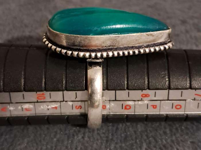 Onyx Gemstone Silver Plated Ring