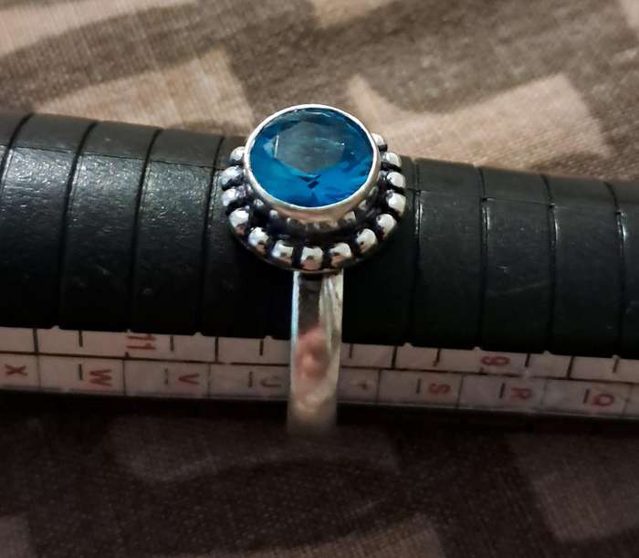 Silver Plated Ring Size 10