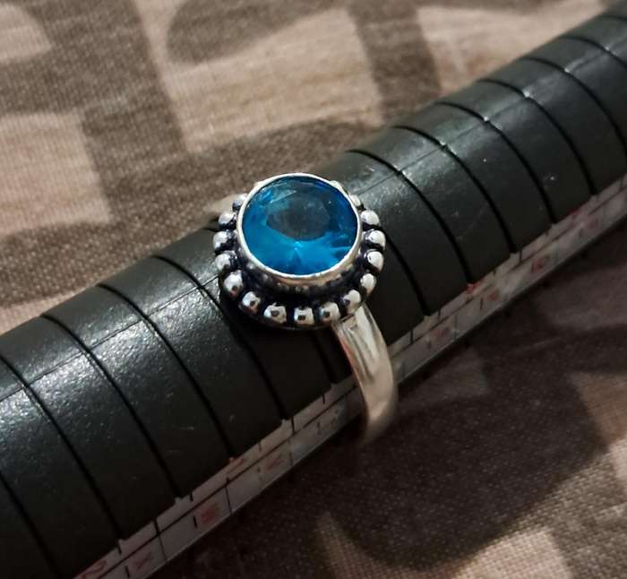Silver Plated Ring Size 10