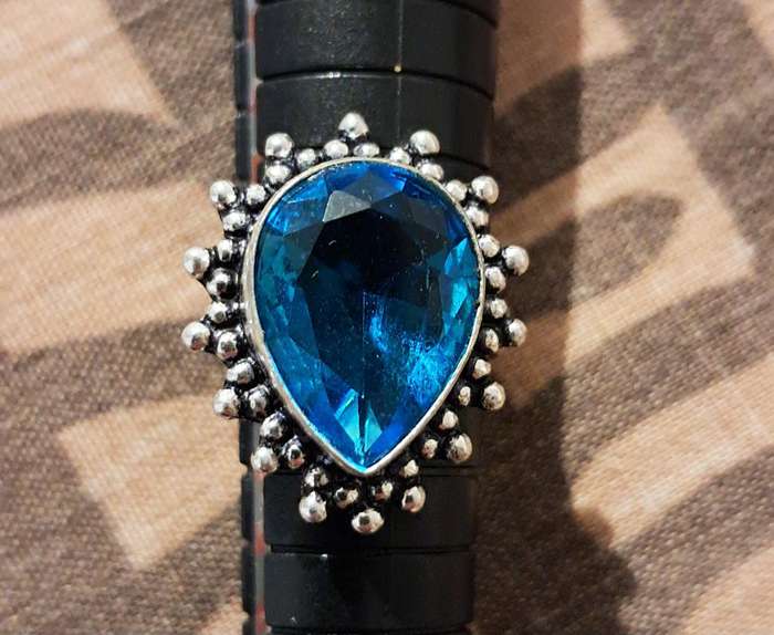 Silver Plated Ring Size 6