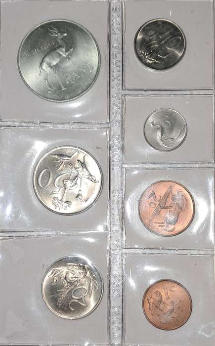 1968 Uncirculated Mint Pack Silver 1 Rand
