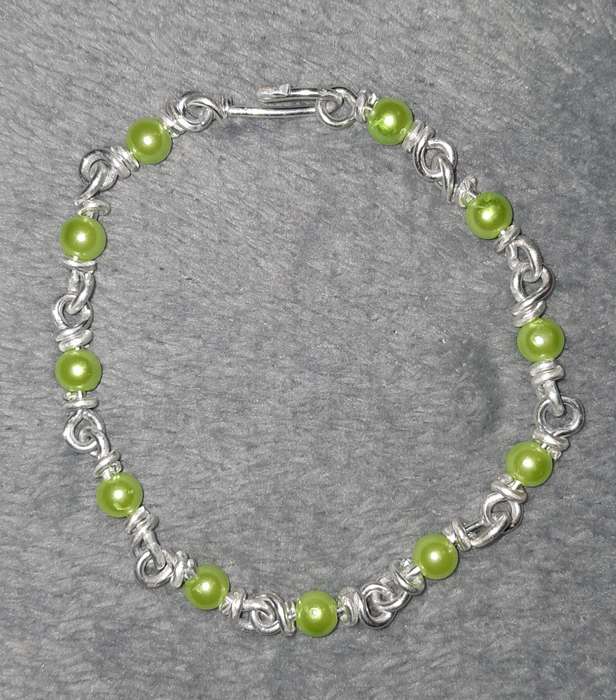 Handmade Craft Wire Link Bracelet