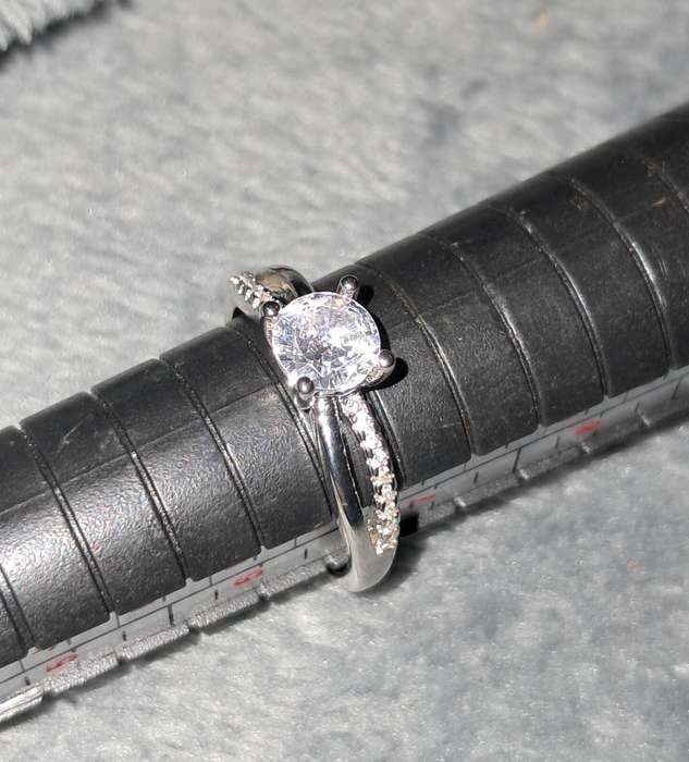 Silver Plated Adjustable Ring