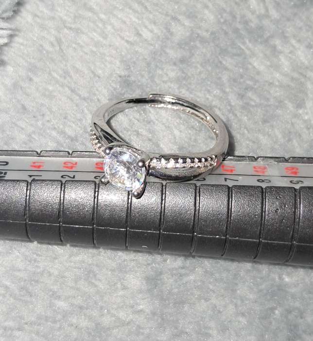 Silver Plated Adjustable Ring