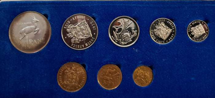 1977 Proof Set Silver 1 Rand