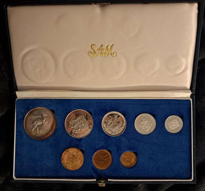 1977 Proof Set Silver 1 Rand
