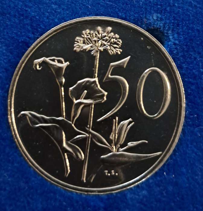 1977 Proof Set Silver 1 Rand