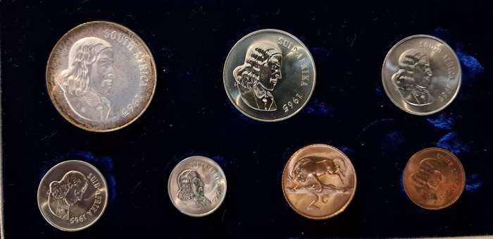 1965 Proof Set Silver 1 Rand