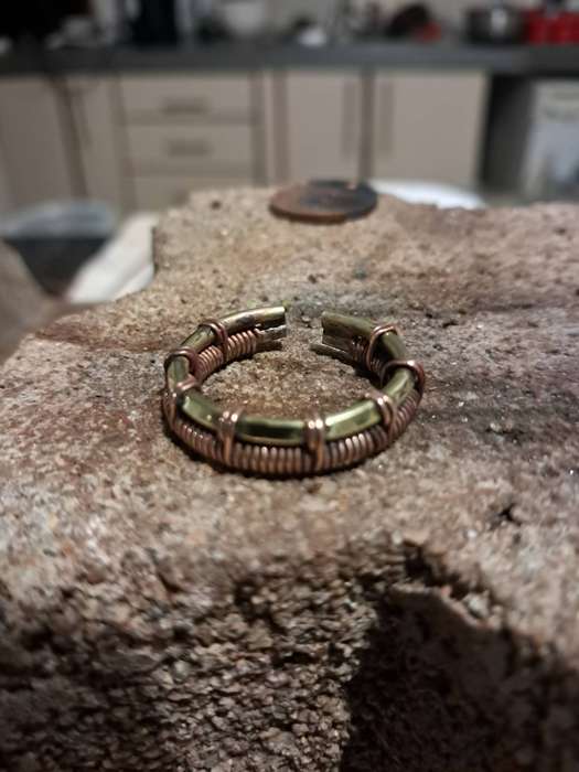 Handmade Copper Wire Ring Size 7 and Up