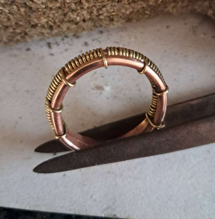 Handmade Copper Ring Size 12 and Up