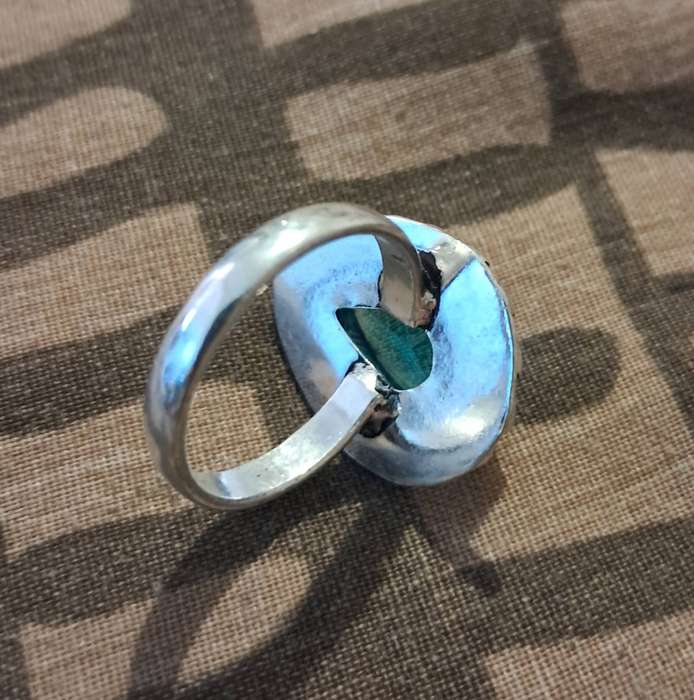 Silver Plated Ring Size 7