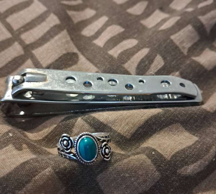 Silver Plated Ring Size 5