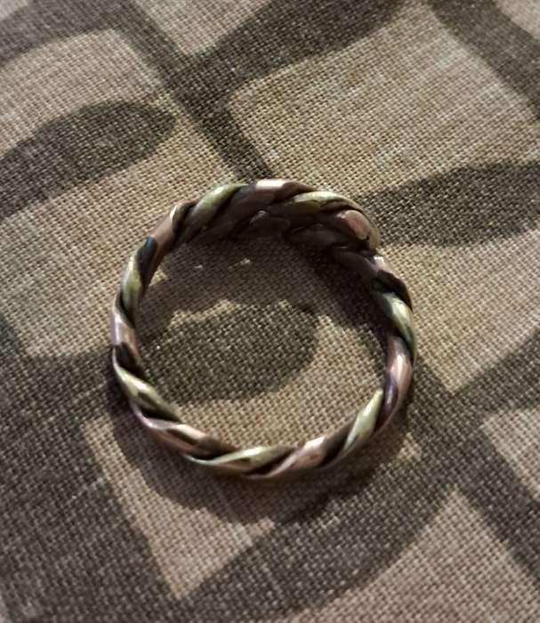 Adjustable Copper and Brass Handmade Ring