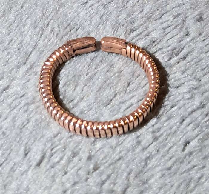 Handmade Adjustable Copper Wire Ring