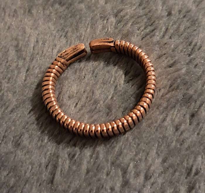 Handmade Adjustable Copper Wire Ring