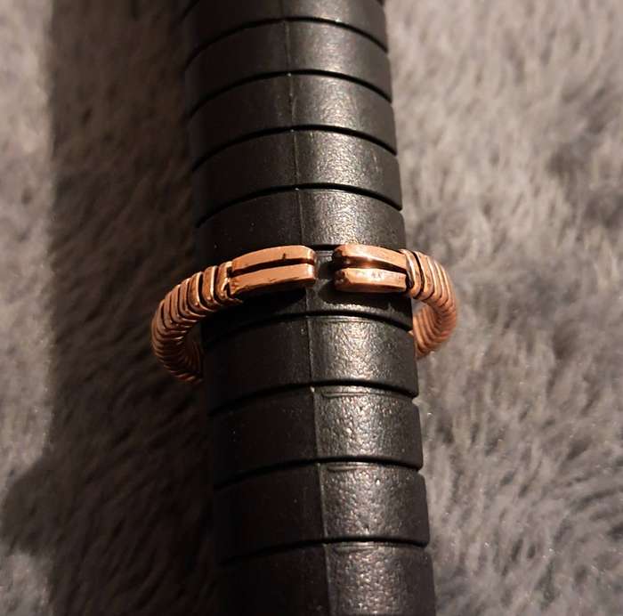Handmade Adjustable Copper Wire Ring