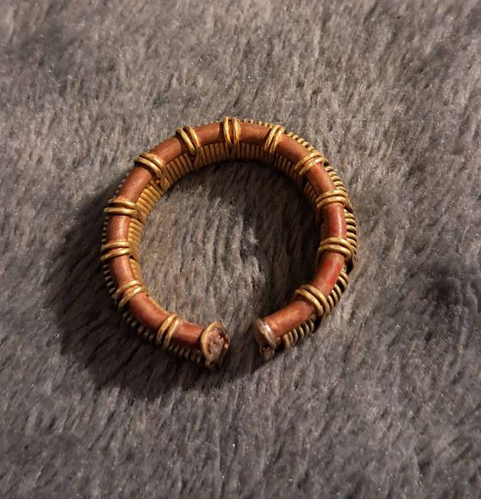 Handmade Adjustable Copper and Brass Ring