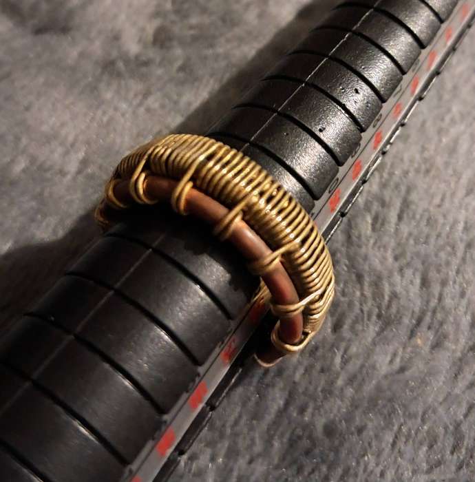 Handmade Adjustable Copper and Brass Ring