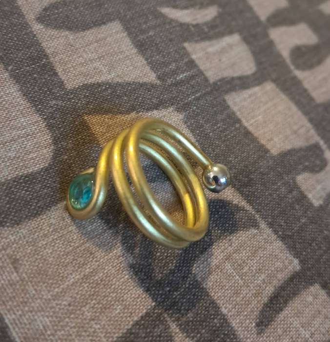 Handmade Bass Ring Size 6