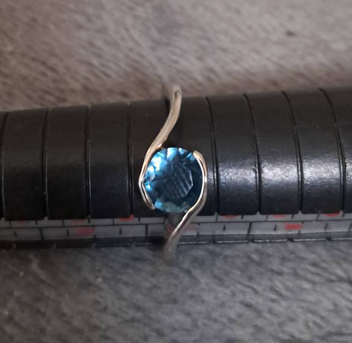 Synthetic Stone Ring Size 7