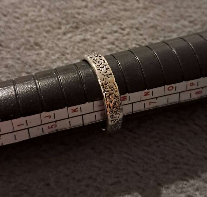 Plated Copper Ring Size 6