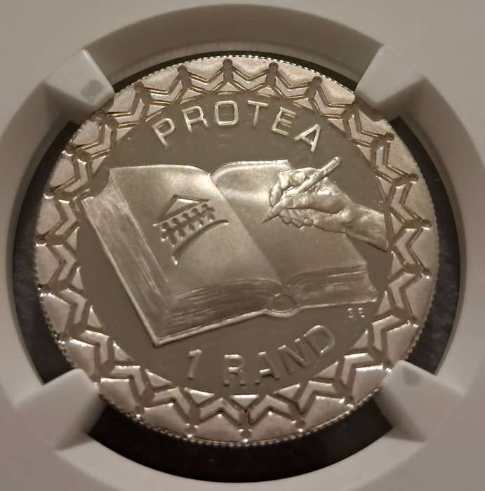 1996 PF69 Ultra Cameo Silver Constitution 1 Rand
