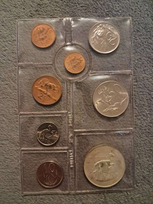 1971 Uncirculated Mint Pack Silver 1 Rand