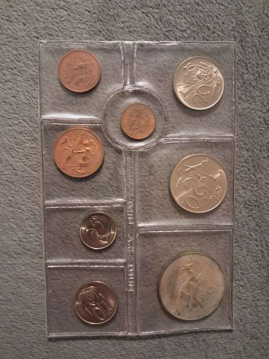 1972 Uncirculated Coin set Silver 1 Rand