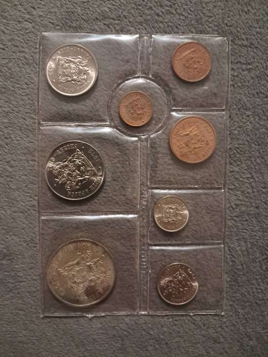 1972 Uncirculated Coin set Silver 1 Rand