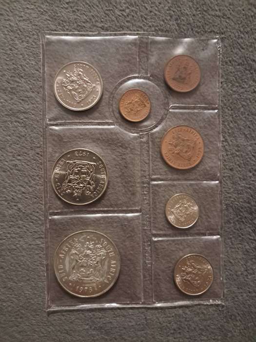 1973 Uncirculated Mint Pack With Silver 1 Rand