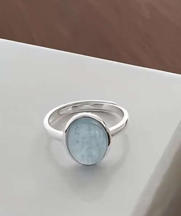 Moonstone Adjustable Ring