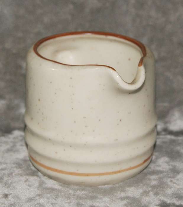Continental stoneware milk jug
