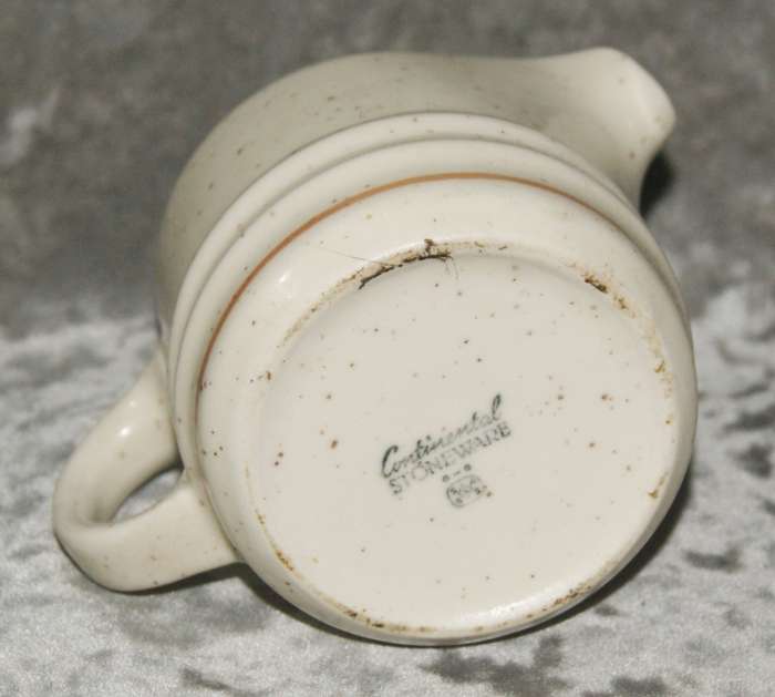 Continental stoneware milk jug