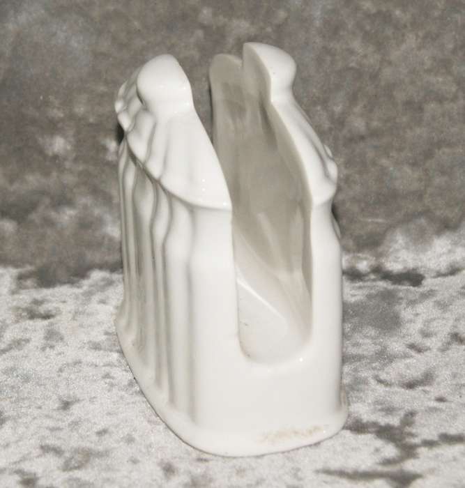 Vintage ceramic serviette holder
