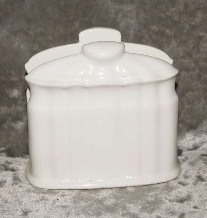 Vintage ceramic serviette holder