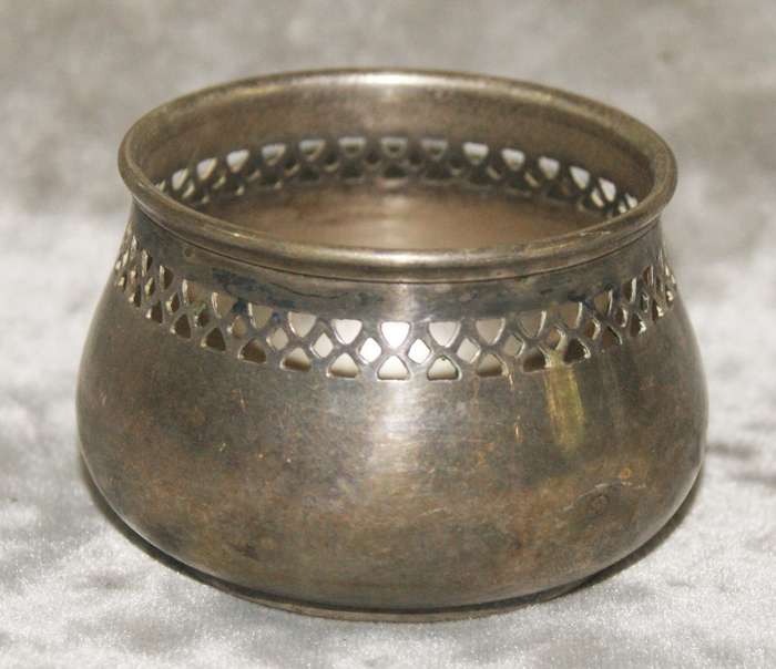 Vintage pierced EPNS bowl